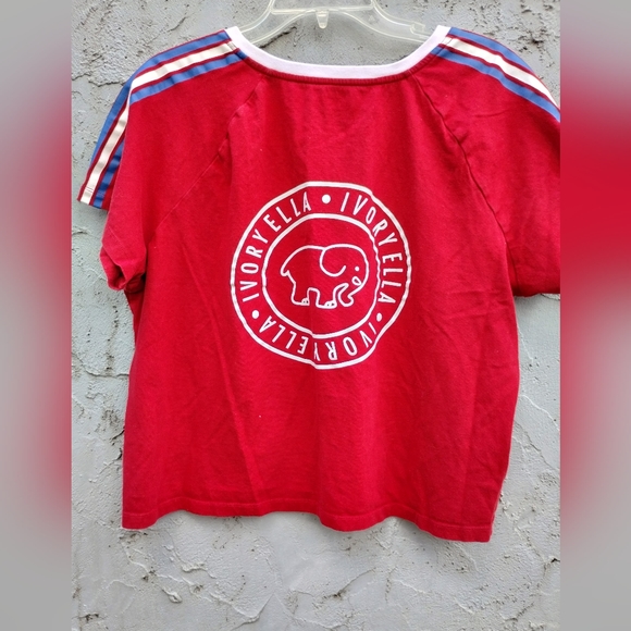 IVORY ELLA V NECK.  SZ XL - Picture 5 of 8